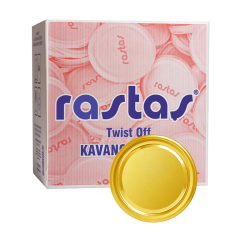KOLİDE GOLD RENGİ 82 MM KAVANOZ KAPAĞI-(500 ADET/ 82 MM)