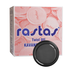 KOLİDE SİYAH RENGİ 82 MM KAVANOZ KAPAĞI- (500 ADET/ 82 MM )