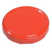 KOLİDE KIRMIZI RENK 100 MM KAVANOZ KAPAĞI- ( 290 ADET/ 100 MM)