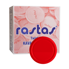 KOLİDE KIRMIZI RENK 100 MM KAVANOZ KAPAĞI- ( 290 ADET/ 100 MM)