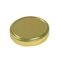 KOLİDE GOLD RENK 53 MM KAVANOZ KAPAĞI-(1300 ADET/ 53 MM )