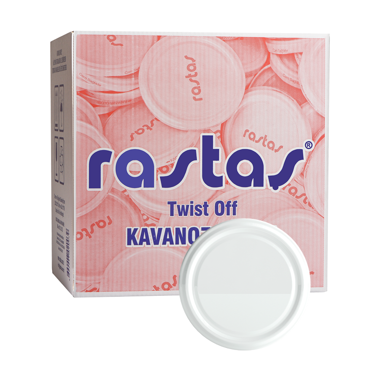 KOLİDE BEYAZ RENK 66 MM KAVANOZ KAPAĞI- (900 ADET/ 66 MM)