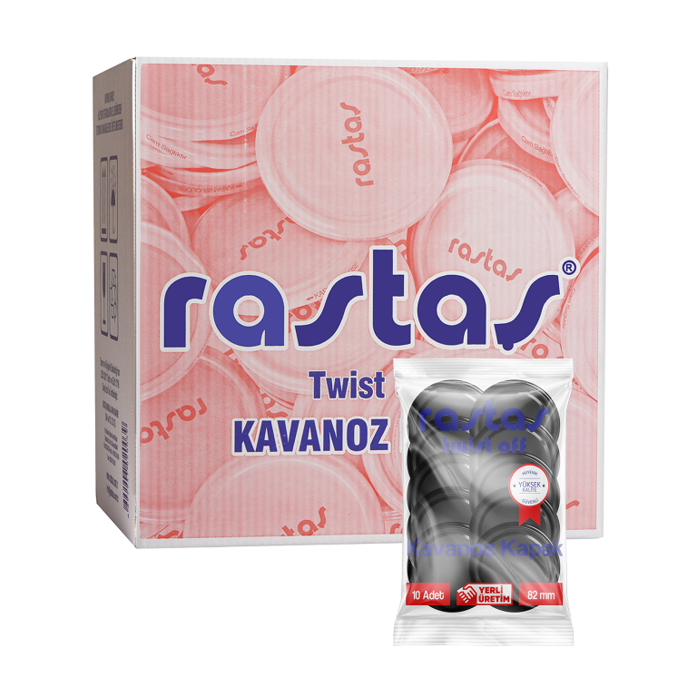 36'LI KOLİ İÇERİSİNDE SİYAH RENK POŞETLİ KAVANOZ KAPAĞI(TOPLAM 360 ADET)