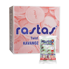 36'LI KOLİ İÇERİSİNDE MEYVE DESEN POŞETLİ KAVANOZ KAPAĞI(TOPLAM 360 ADET)